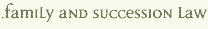 Derecho de Familia y Sucesiones
