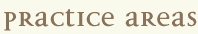 &Aacute;reas de pr&aacute;ctica